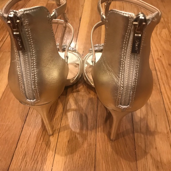BADGLEY MISCHKA Embellished Sandal Size 9.5 - Picture 4 of 5